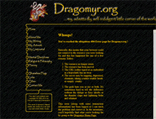 Tablet Screenshot of dragomyr.org